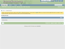 Tablet Screenshot of cappersempire.com